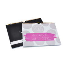 JAME Factory Popular 203: Book Printing Wall Calendar & Daily Planner