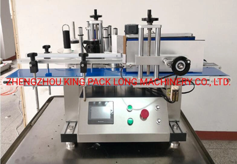 Auto Labeling Machine Small Table Desk Type Round Bottle Labeling Machine