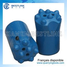 Tungsten Carbide Taper Knock off Drill Bit for Quarrying