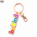 Promotional Gift Customized Metal Enamel Pants Keychain