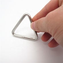Factory Supply 40mm Metal Welded Triangle Ring Buckle