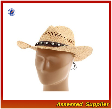 2014 bulk straw cowboy hats raffia straw hat
