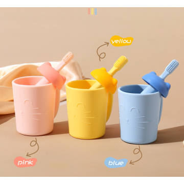 Kitty Silicone Toddlers Training Cups for Kids