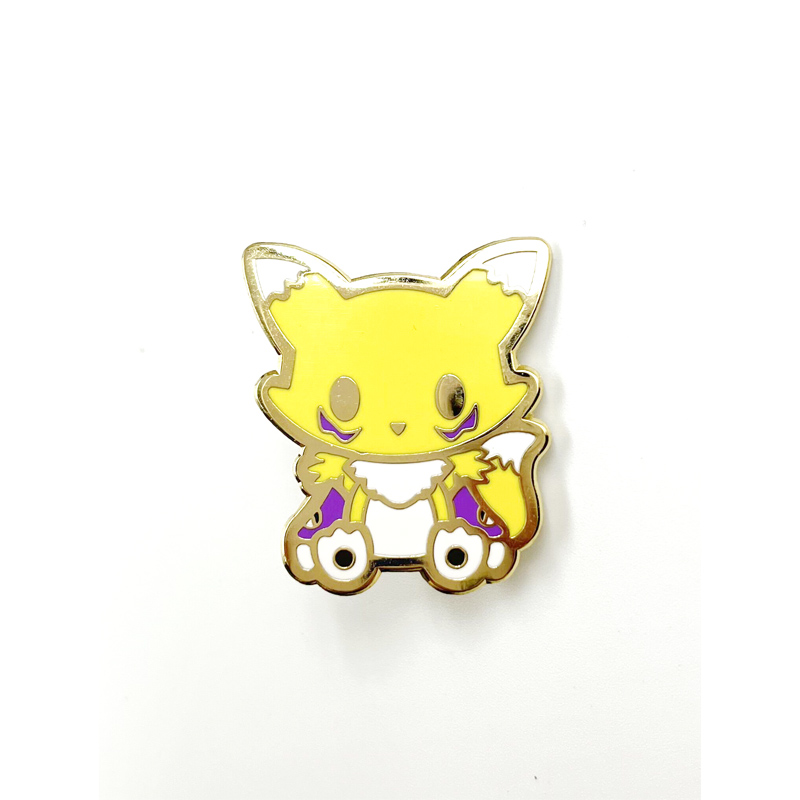 Lapel Pin Manufacturer China Glitter Enamel Pin Anime Custom Logo Soft Enamel Pin