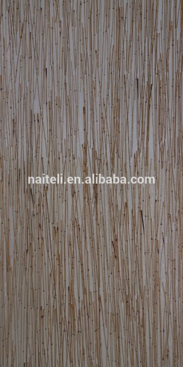 Art PETG Resin Bamboo Wall Panel, Decorative Wall Panel