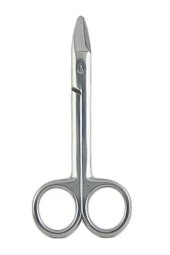 Eyebrow trimming scissors stainless steel