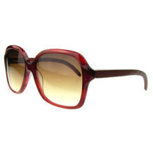 Acetate sunglasses with bamboo temples