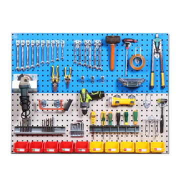 Metal Pegboard Panel Tool Organizer