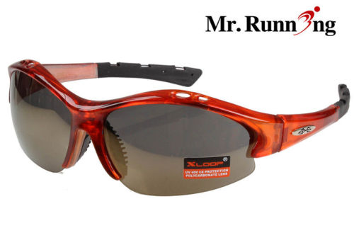 Fashionable Colorful Polarized Sport Sunglasses Red Frame For Running