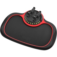 Creative Anti-Slip Car Phone Holder with Portable Parking Pad