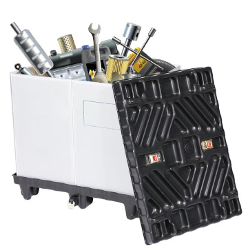 Wholesale Customizable Collapsible HDPE Storage Sleeves and Gaylord Pallet Boxes for Sale