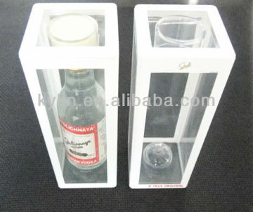 plastic wine package for display promotion