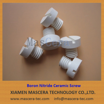 Hot Pressed Boron Nitride HPBN Ceramic Screw