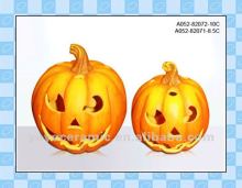 ceramic pumpkin candle holder
