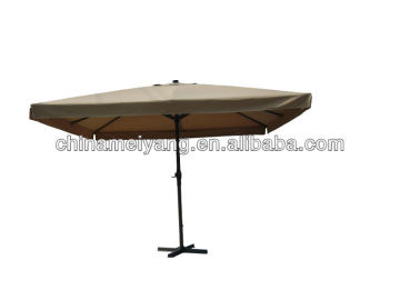 ALUMINIUM HAND CRANKED PARASOL