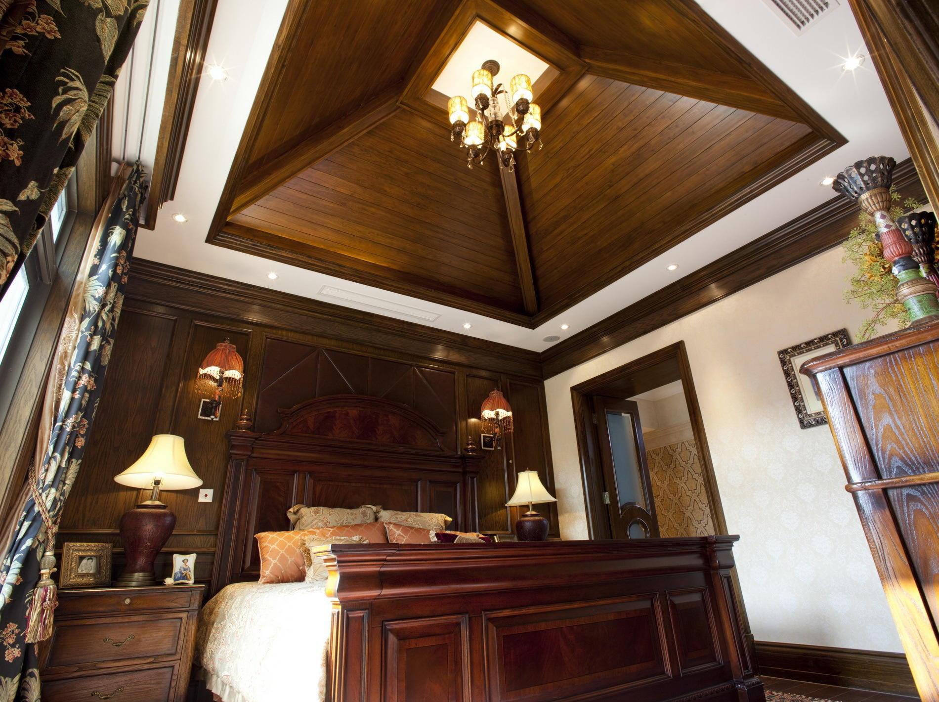 wood grain PVC ceiling