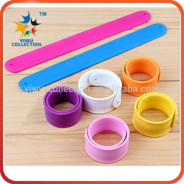 cheap silicone interchangeable kids slap band