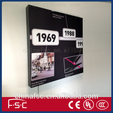 Fabric outdoor advertising scrolling posters