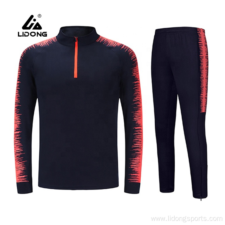 High Quality Blank Men's Sportswear Training Tracksuits