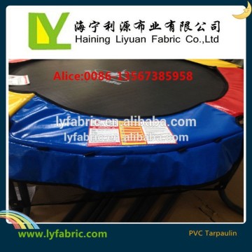 colorful PVC Tarpaulin fabric for trampoline