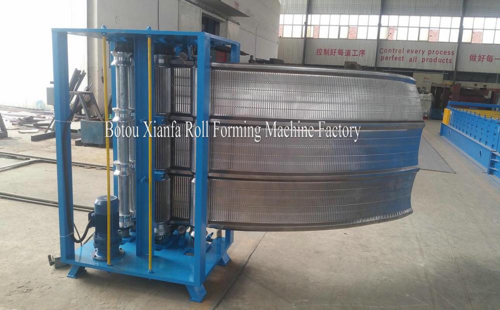 Galvanized Steel Sheet Bending Arc Roll Forming Machine