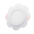 High Brightness Round Flat Double Color Panel Light
