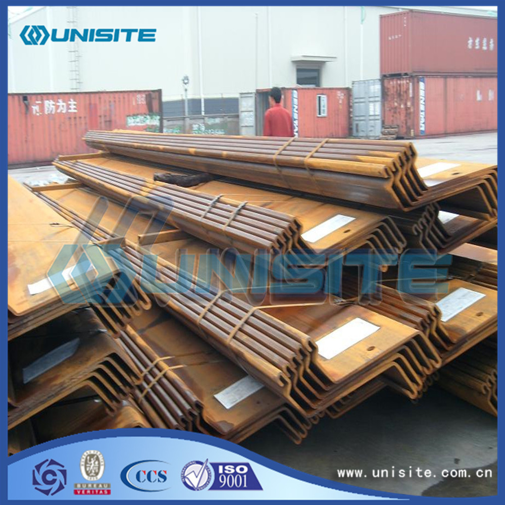 Composite sheet pile walls