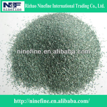 Green silicon carbide SIC grains