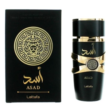 Black Lataffa Asad Bourbon Yara Men EDP Spray