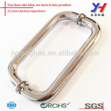 OEM ODM custom glass pull door handle, Glass pull shower door handle