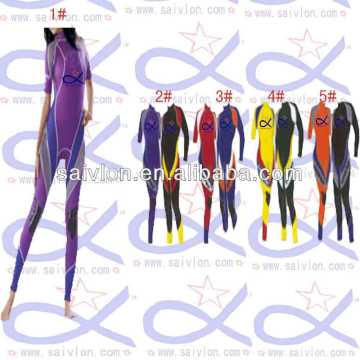 women sex swimming wear wetsuit /fashionable neoprene surfing suit