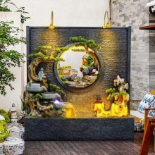 Stone Bird Fountain for Garden, Rockery, and Indoor Use - For Sale