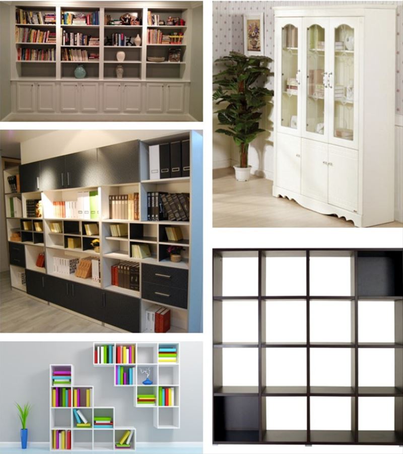 wooden Bookcase / Open Shelf / Cupboard