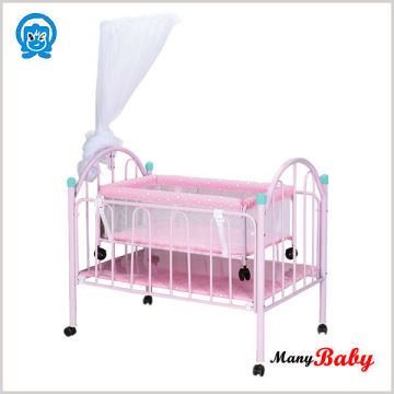 2015 new metal Baby Cribs Bed Picture,Baby Cot Bed,Hospital Baby Cribs,new born Baby Bed Cribs with wheel