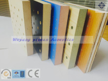 wooden perforated acoustic panel Wuyang Yiguan