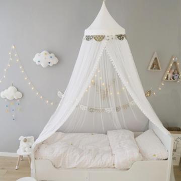 Children's Bed Crib Ceiling Mosquito Net