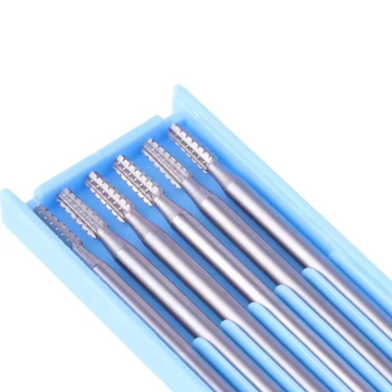 Wholesale Cylinder Cone Cross Cut Bur Jewelry Steel Dental Lab Grinding Burs