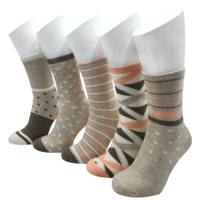 5PK HIGH QUALITY LADY CREW SOCKS