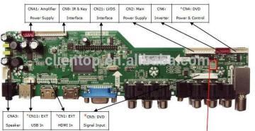 HDMI lcd tv main board 1920*1080 resolution