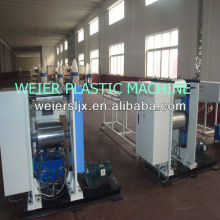 WEIER-400 wpc sanding brushing embossing machine