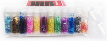 3D colorful shiny paillette acrylic nail products acrylic powder for nails