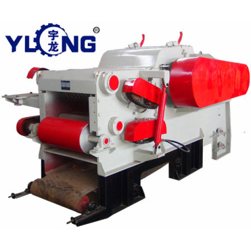 Agricultural wood chipper machinery