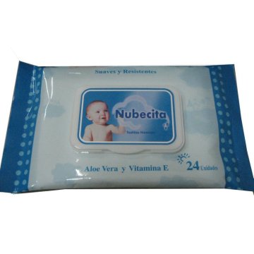 Organiczne chusteczki nawilżane dla niemowląt Sensitive Baby Wipes