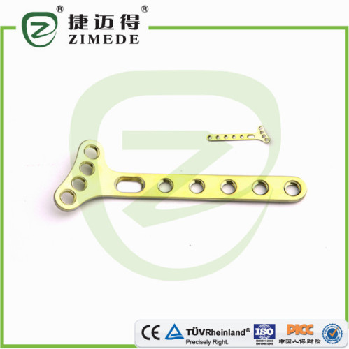 Oblique-T shaped locking plate import orthopedic implants