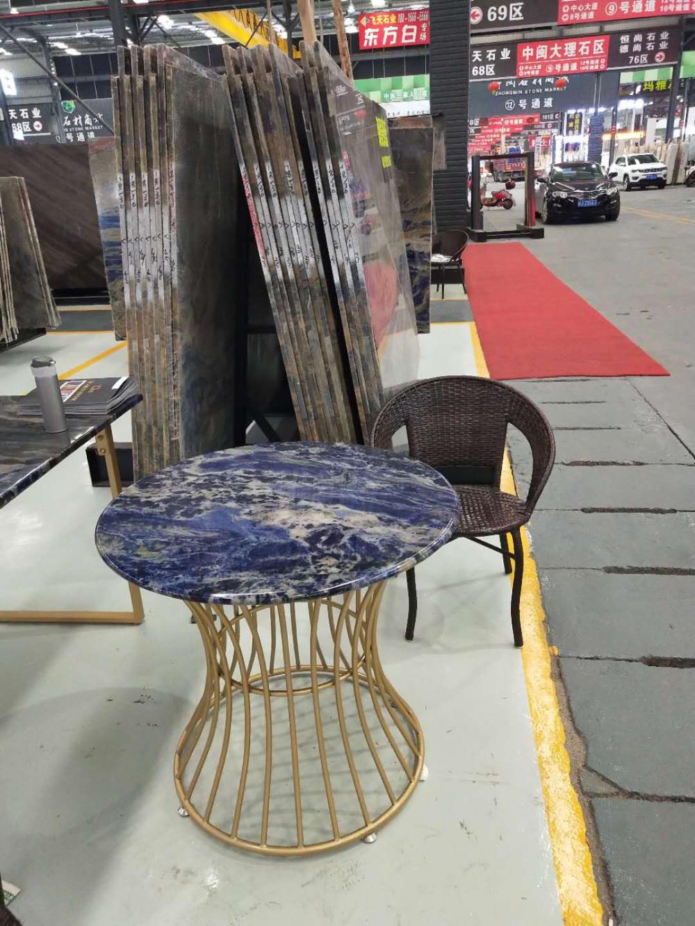 Blue Sodalite Stone Table 1