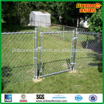 Galvanized Diamond Wire Mesh Fence