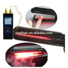 Cold Ultrasonic Digital Hair Treatment Flat Iron
