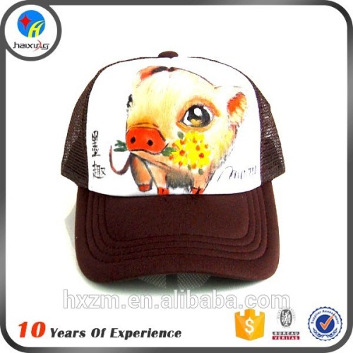 printing logo sport flat caps for kids