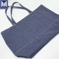 Tas tangan denim yang dapat digunakan kembali tas bahu tote