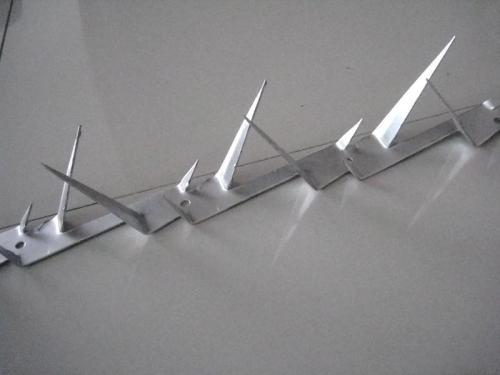 Security wall razor spikes